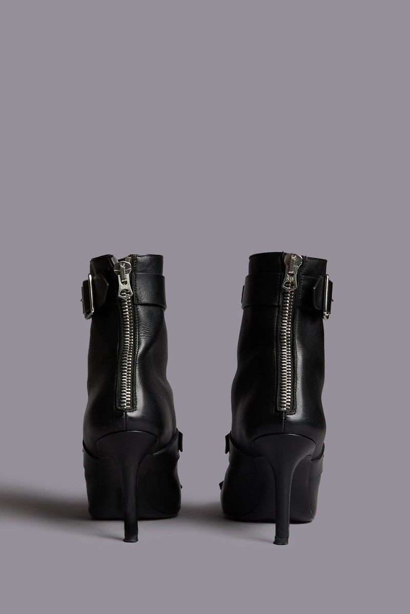 R13 STRAPPED SKINNY ANKLE HEELED BOOT outlook