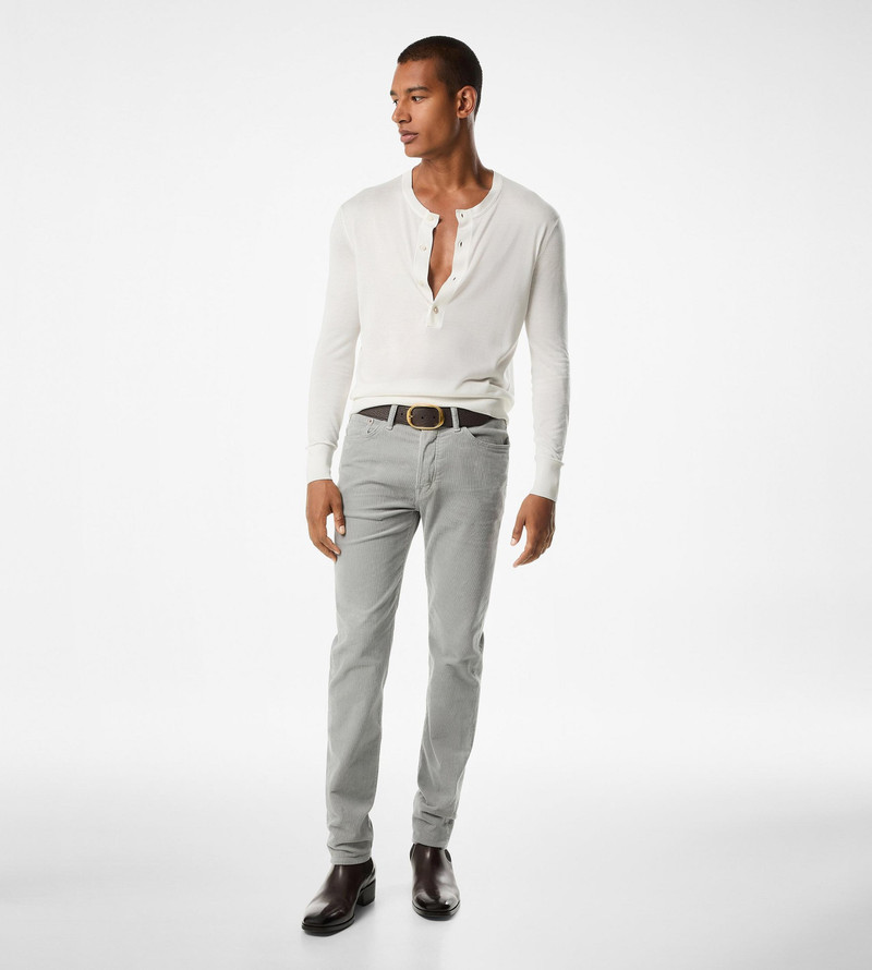 TOM FORD 12 WAVES CORD STANDARD FIT DENIM outlook