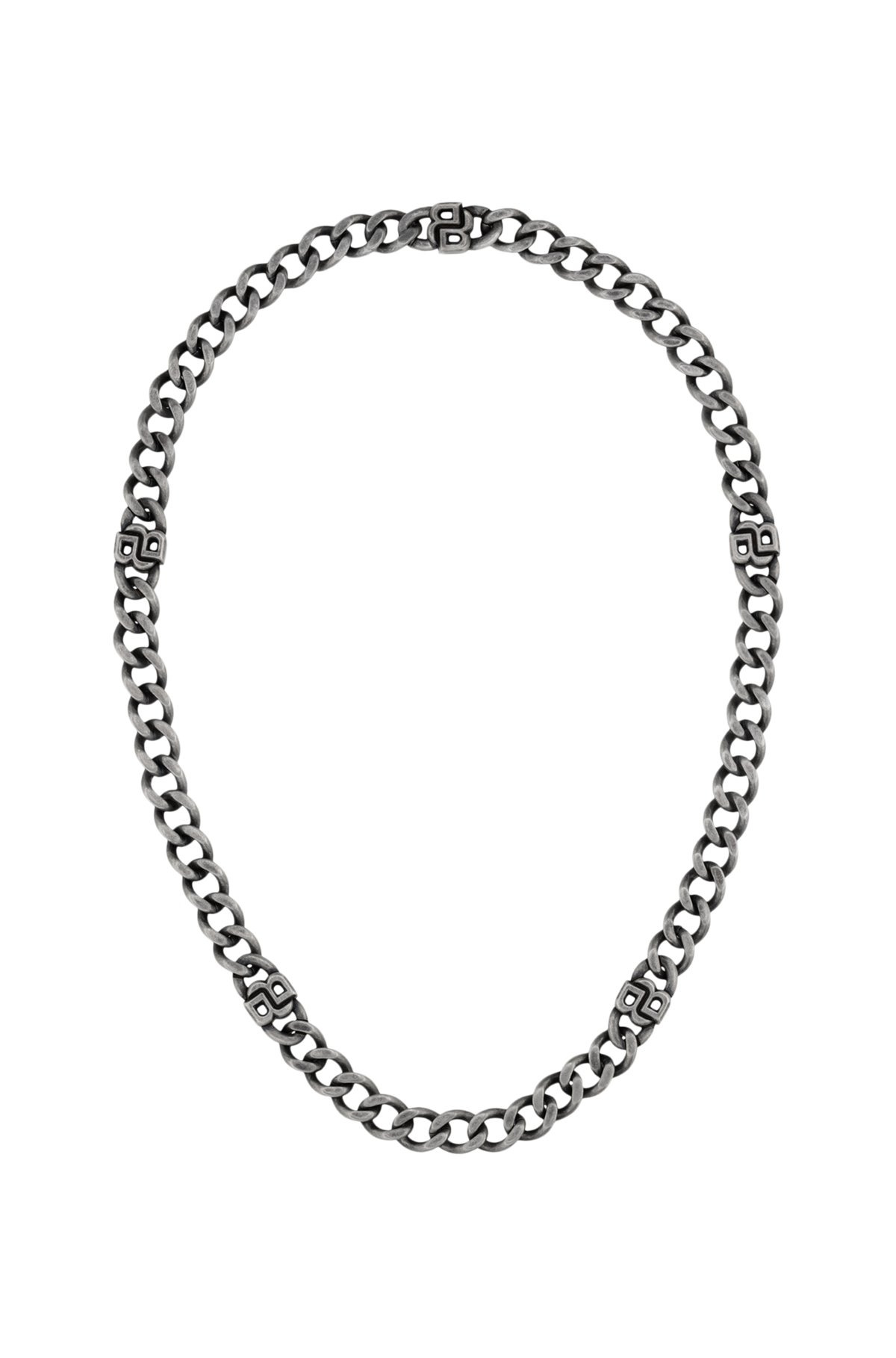 CHAIN NECKLACE WITH DOUBLE B MONOGRAMS - 2