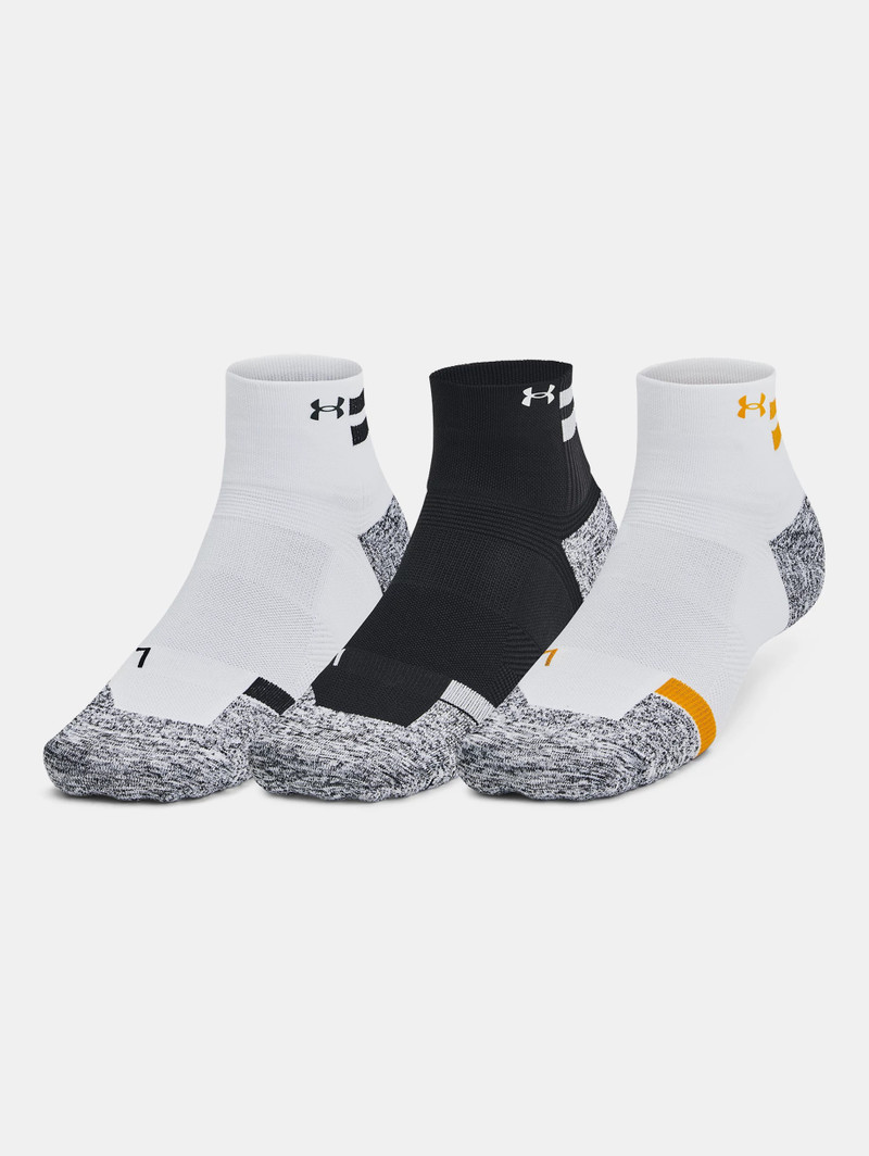 Unisex UA ArmourDry® Pro 3-Pack Quarter Socks 3