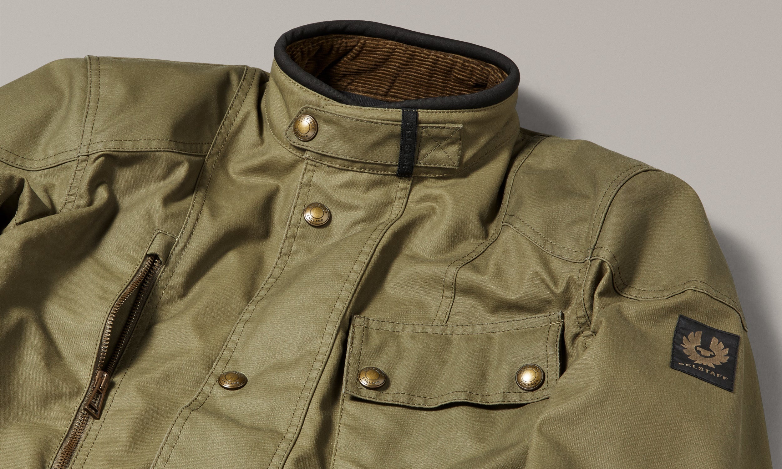 WAYMASTER MOTORCYCLE WAXED COTTON JACKET - 3