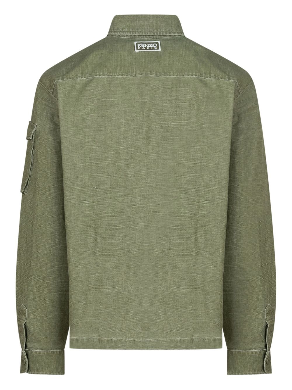multi-pocket overshirt - 2