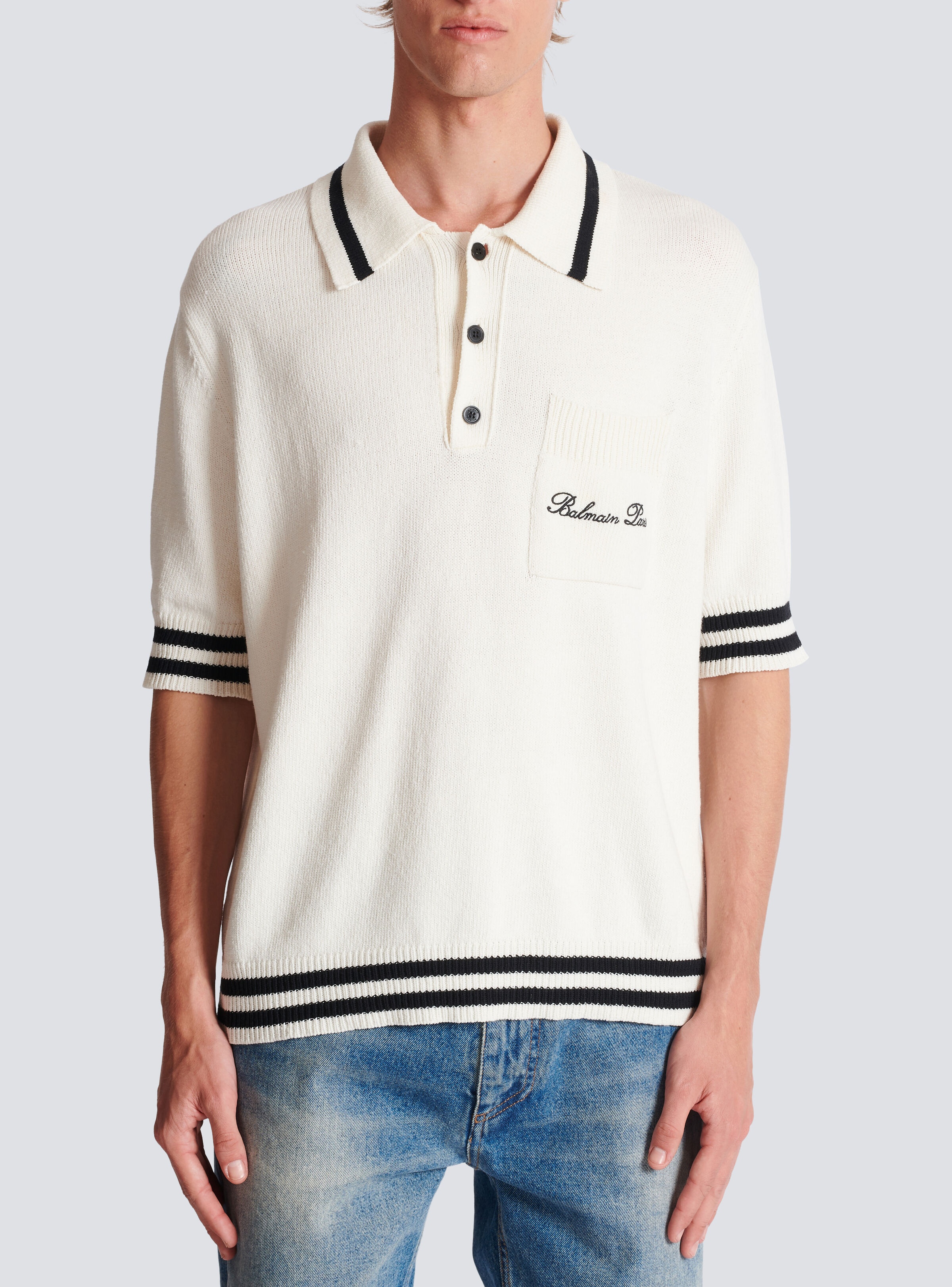 Balmain Signature polo shirt - 5