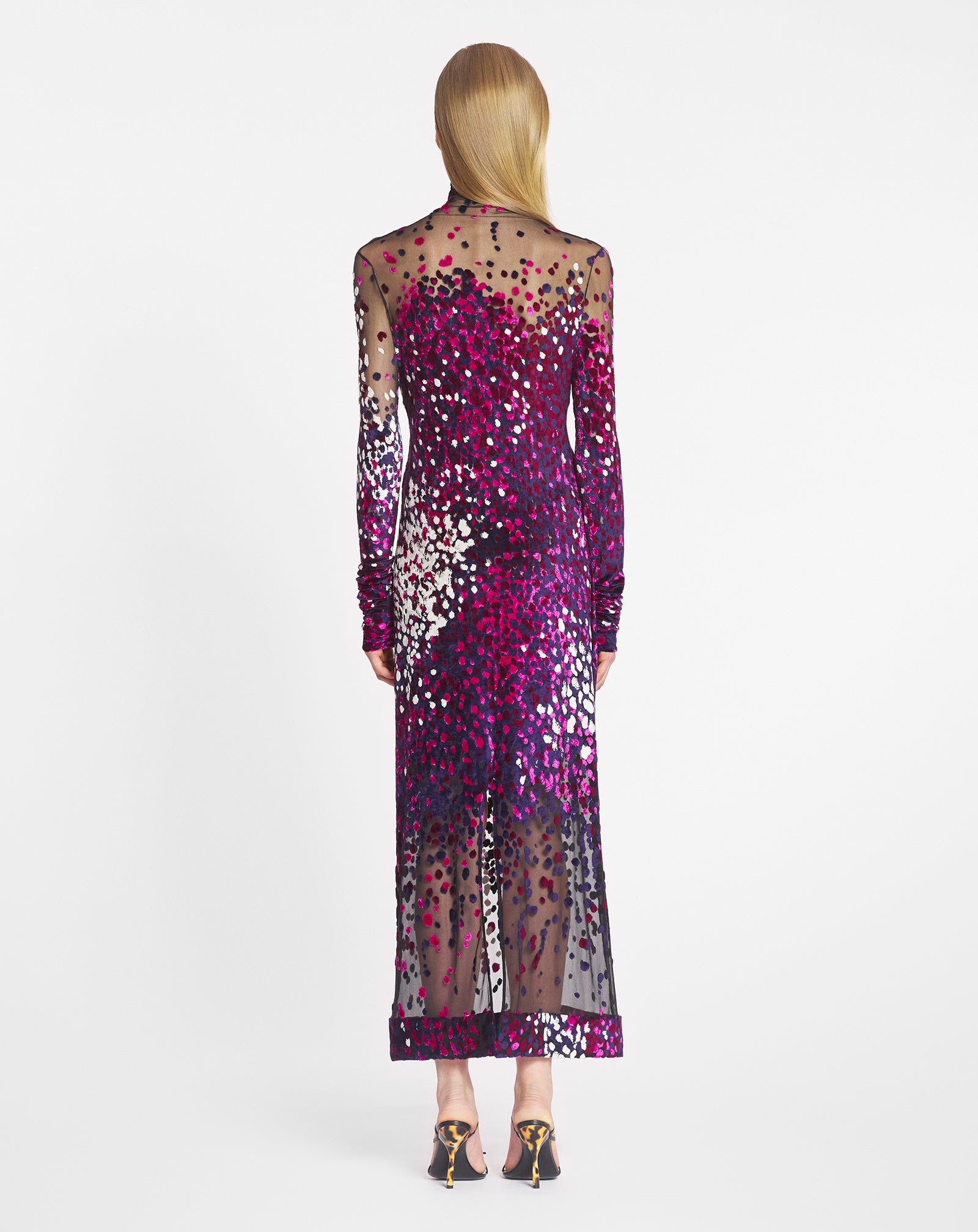 DEVOURED JERSEY DRESS - 4
