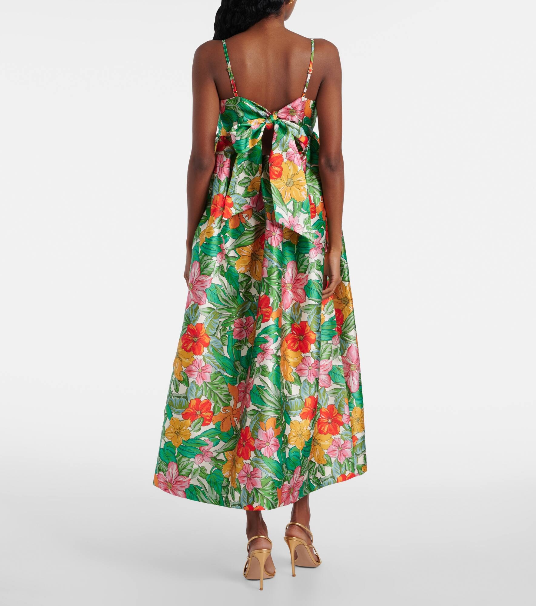 Amelia printed gown - 3