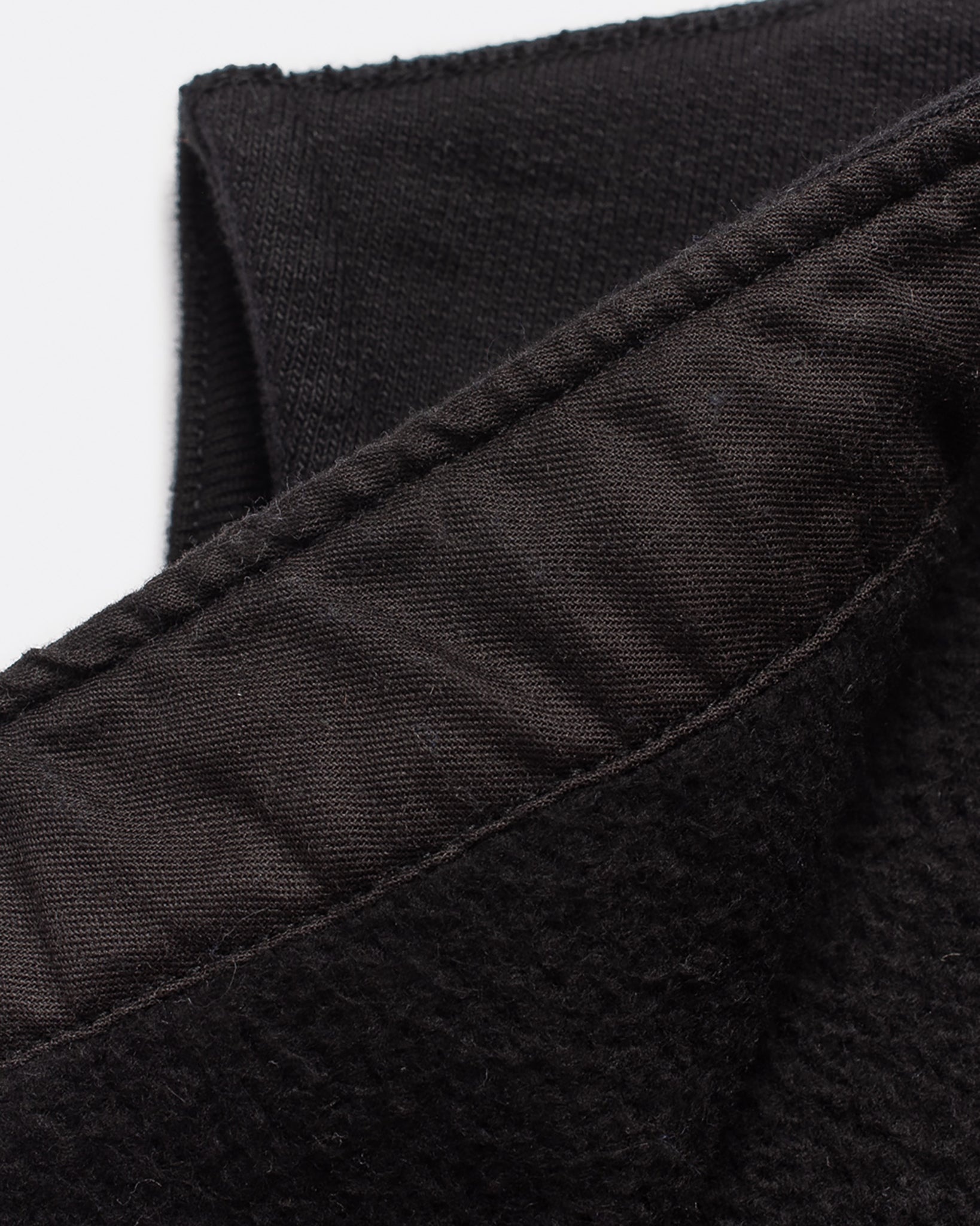 14OZ ULTRA HEAVYWEIGHT LOOPWHEEL VEST – BLACK - 7