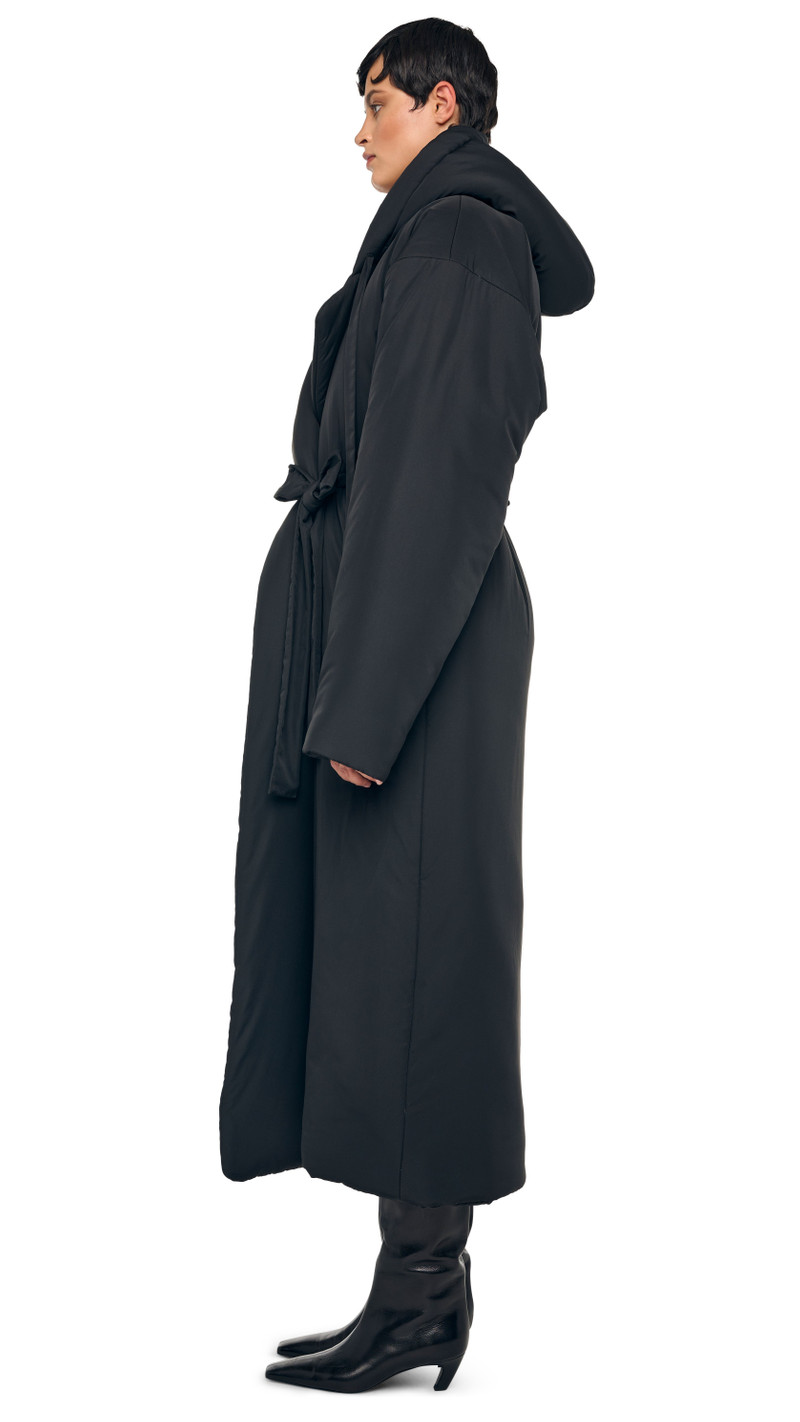 HOODED SLEEPING BAG COAT LONG 3