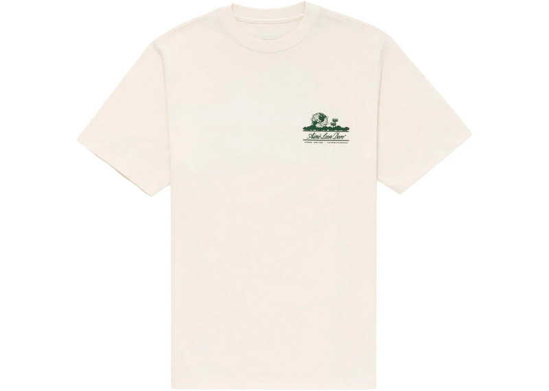 AIMÉ LEON DORE Aime Leon Dore Unisphere Short-Sleeve Tee Cream outlook