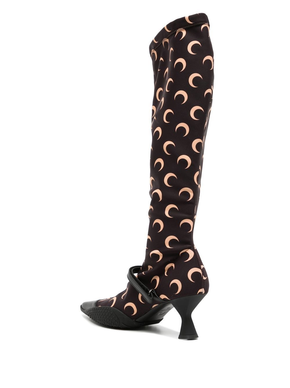 crescent moon pointed boots - 3