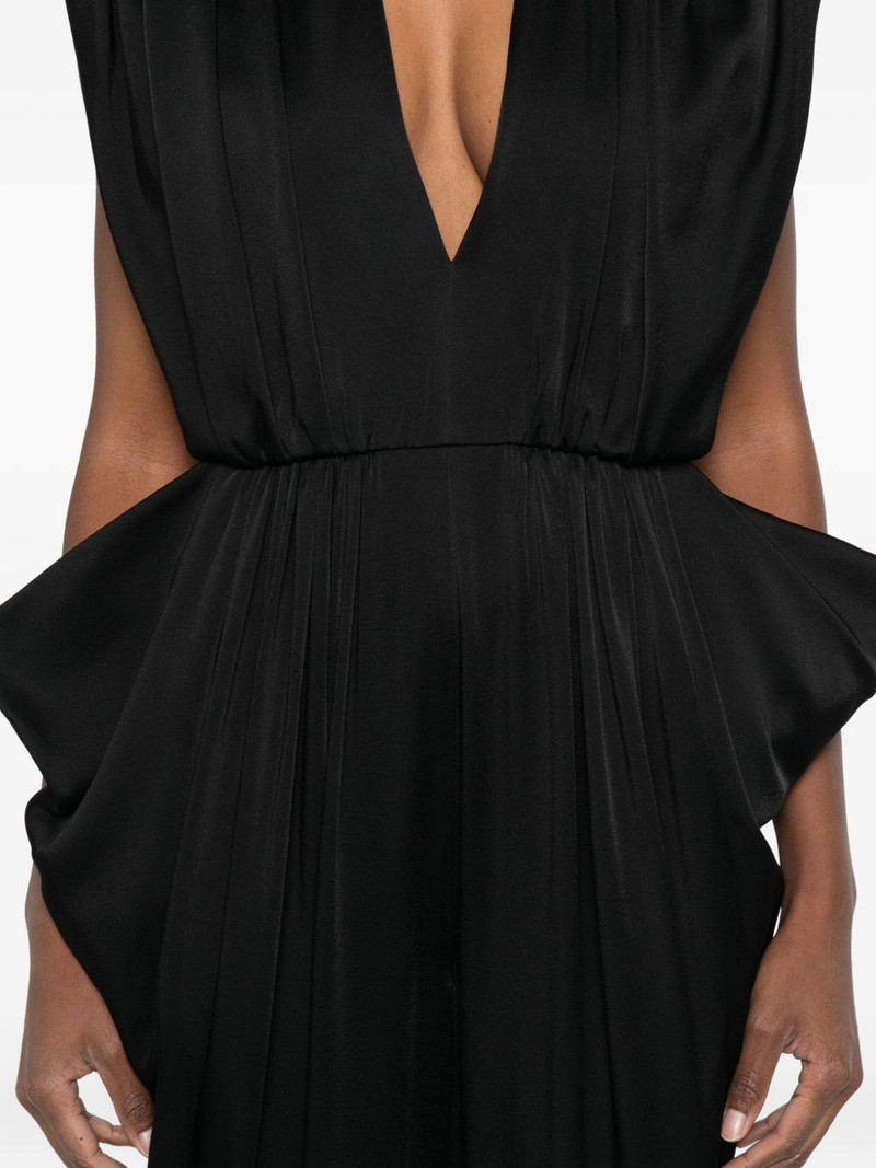 plunge-neck jumpsuit 5