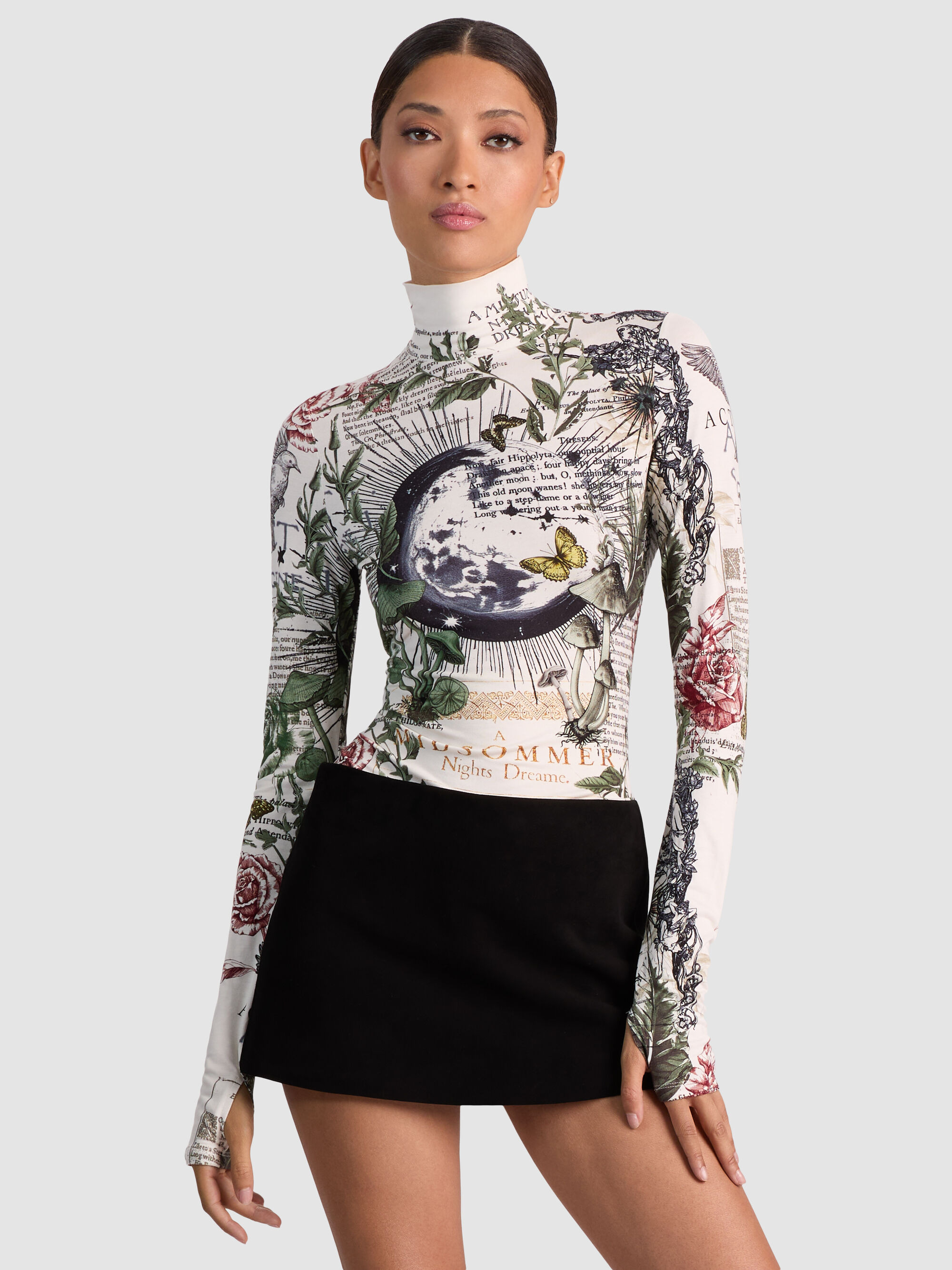 DELAINA TURTLENECK TOP - 2
