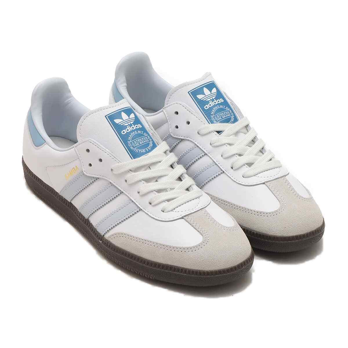 adidas Samba OG 'White Halo Blue Gum' ID2055 - 2