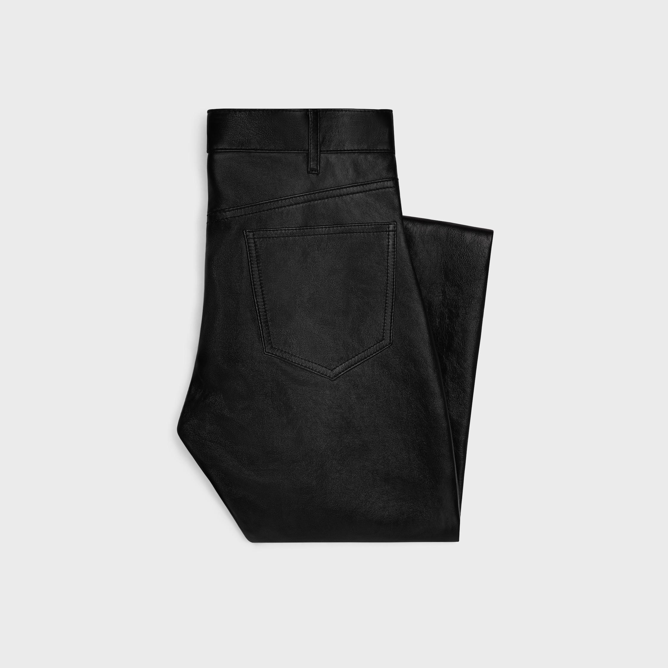 françoise jeans in soft lambskin - 2