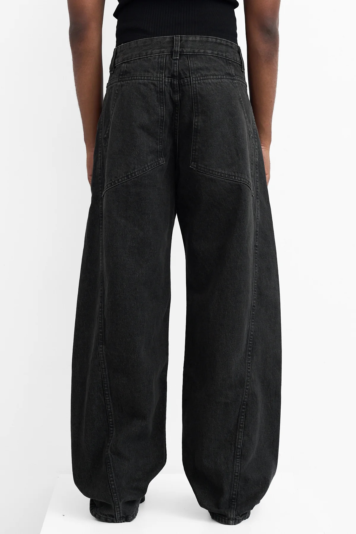 Eckhaus Latta Bend Jeans Stone - 5