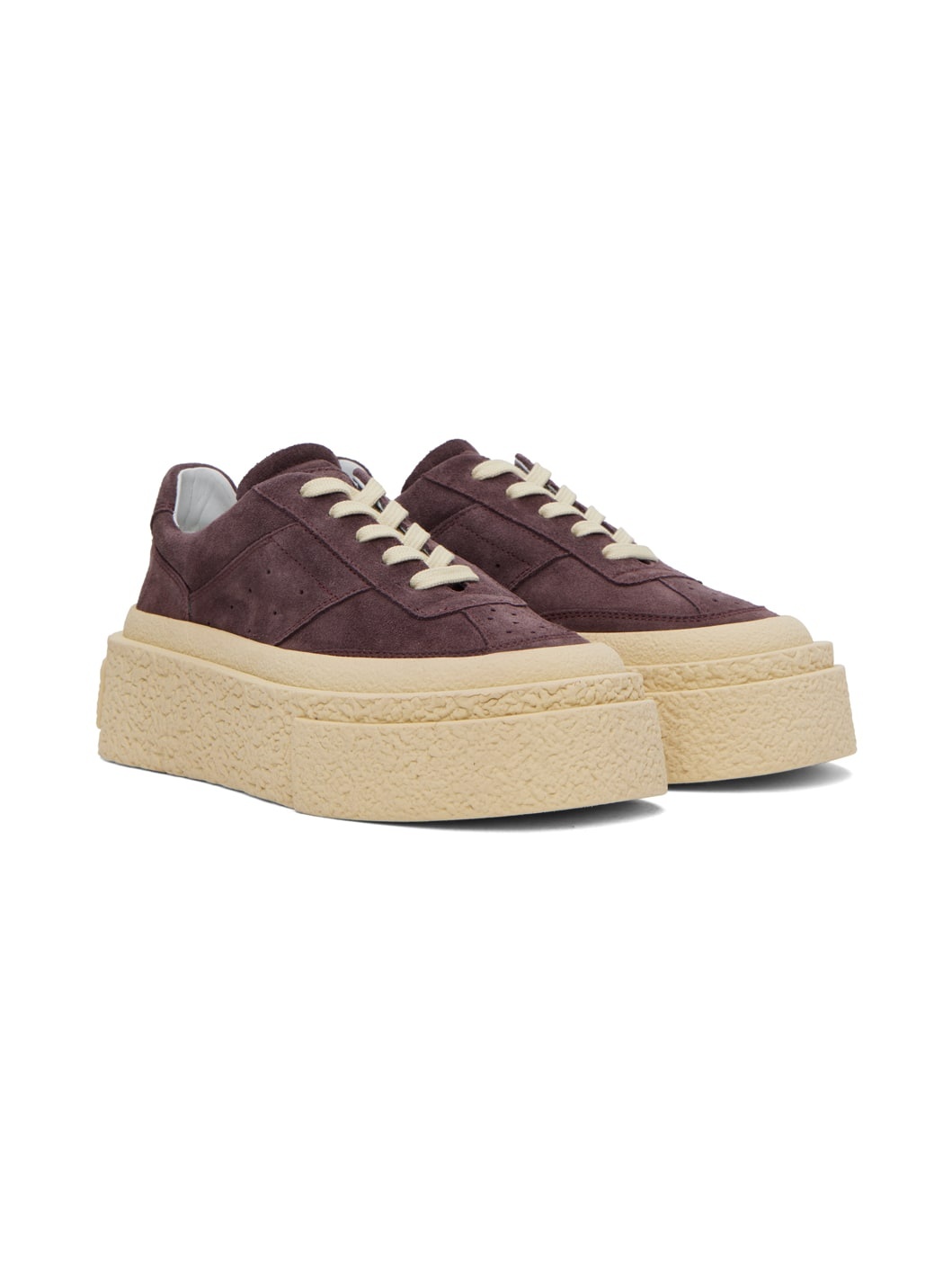 Purple Platform Sneakers - 4
