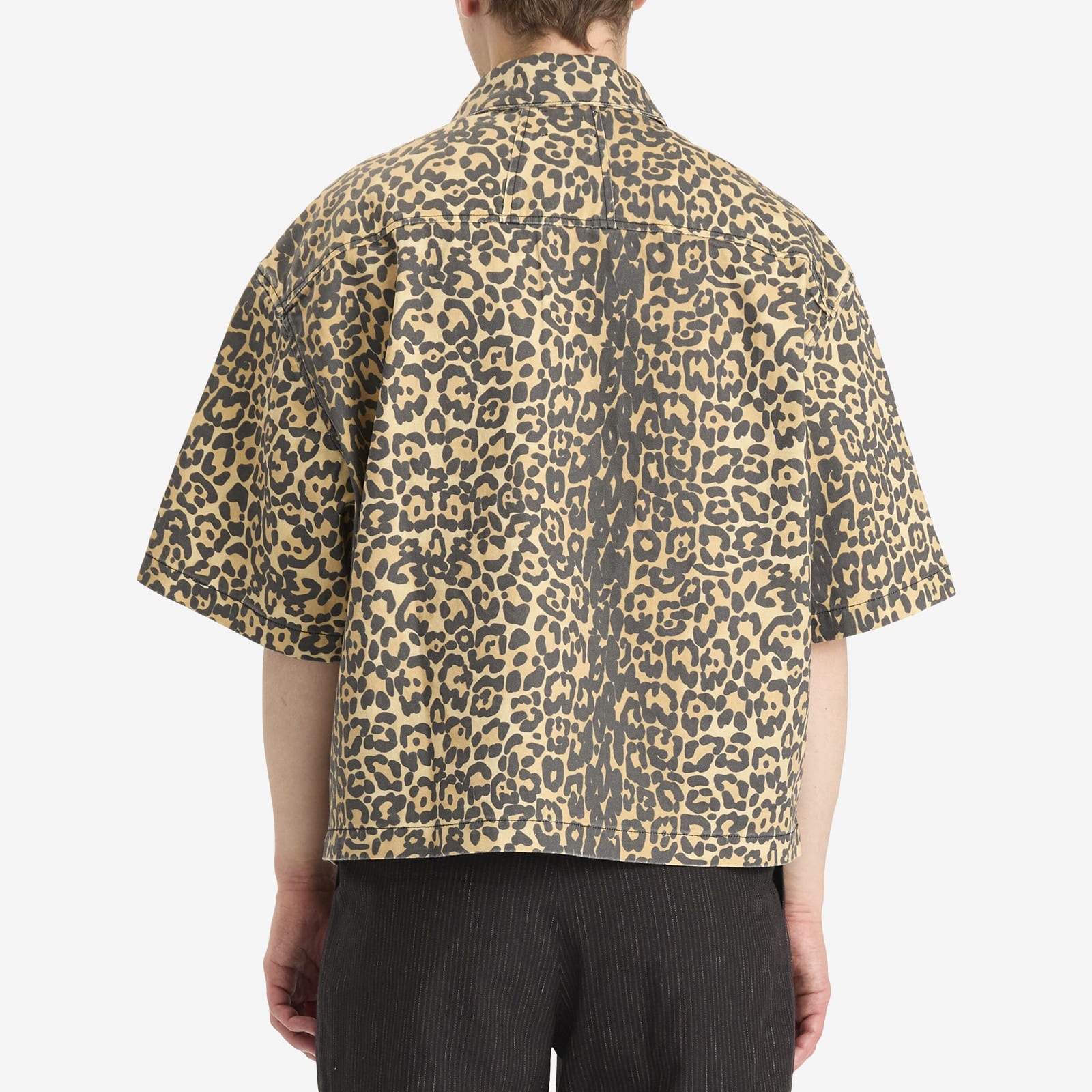 Rhude Leopard Short Sleeve Shirt - 3