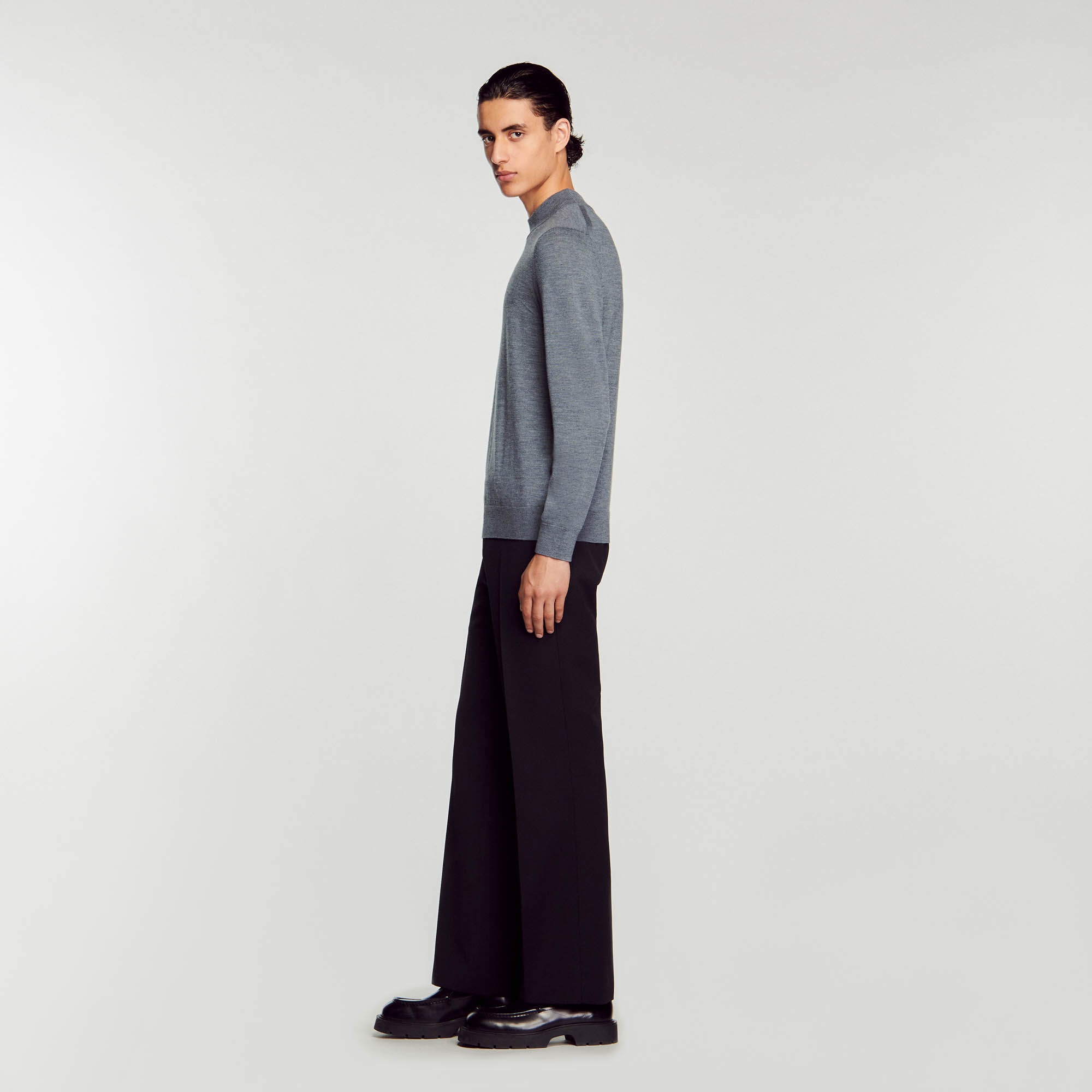 FUNNEL NECK SWEATER - 7