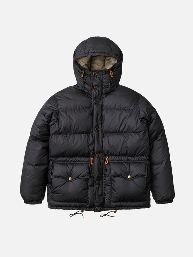 Nudie Jeans Bryan Puffer Jacket Navy outlook