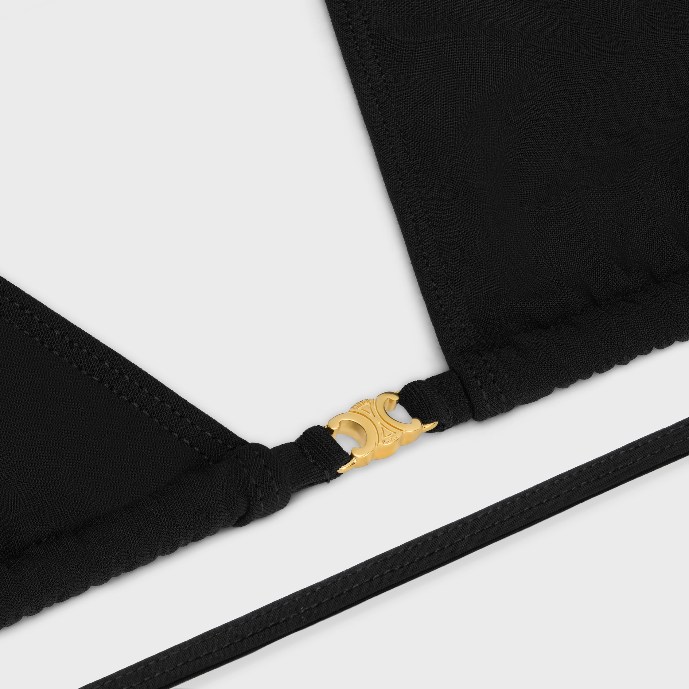 triomphe triangle top in matte jersey - 3