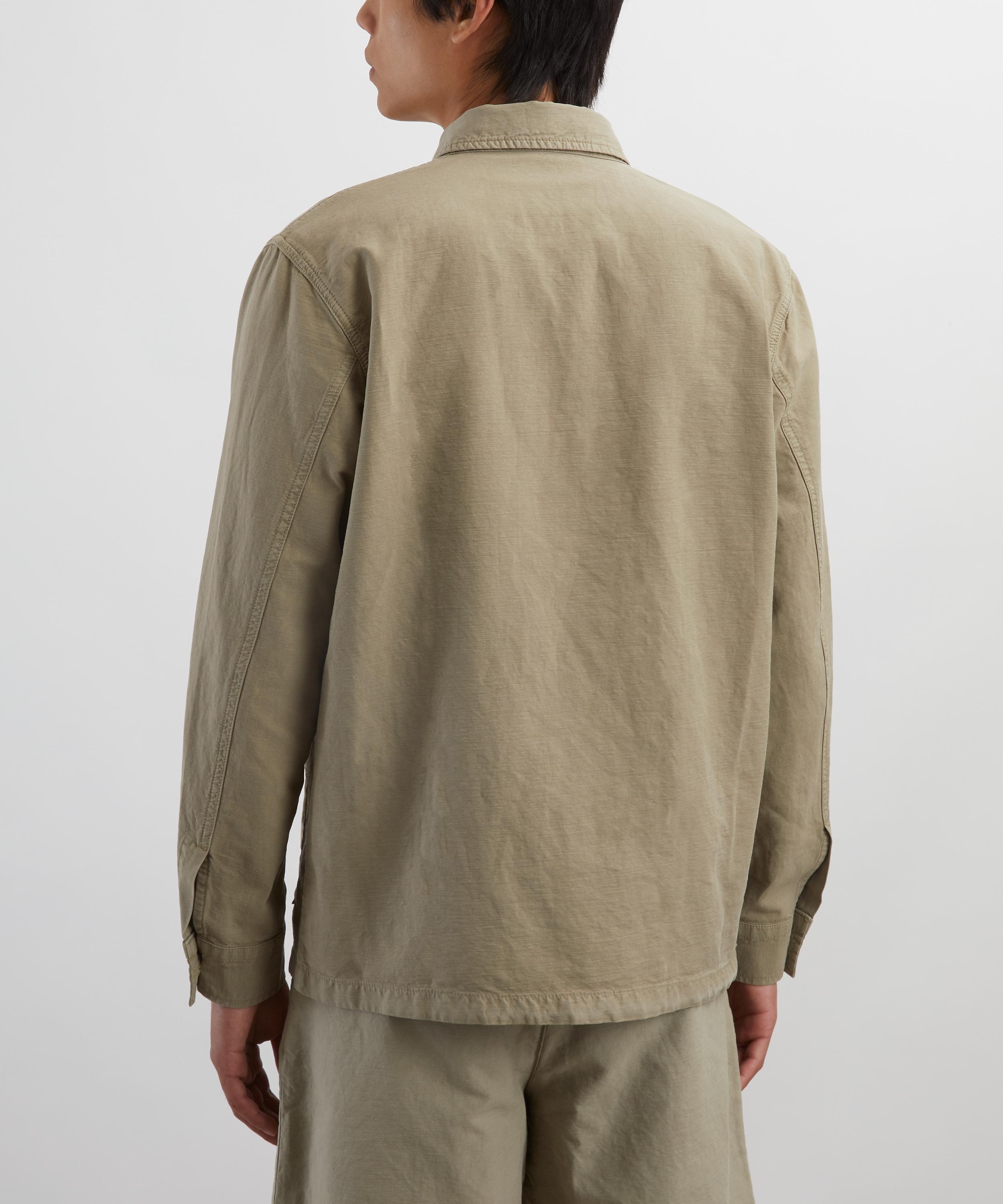 Julian Cotton-Linen Overshirt - 4