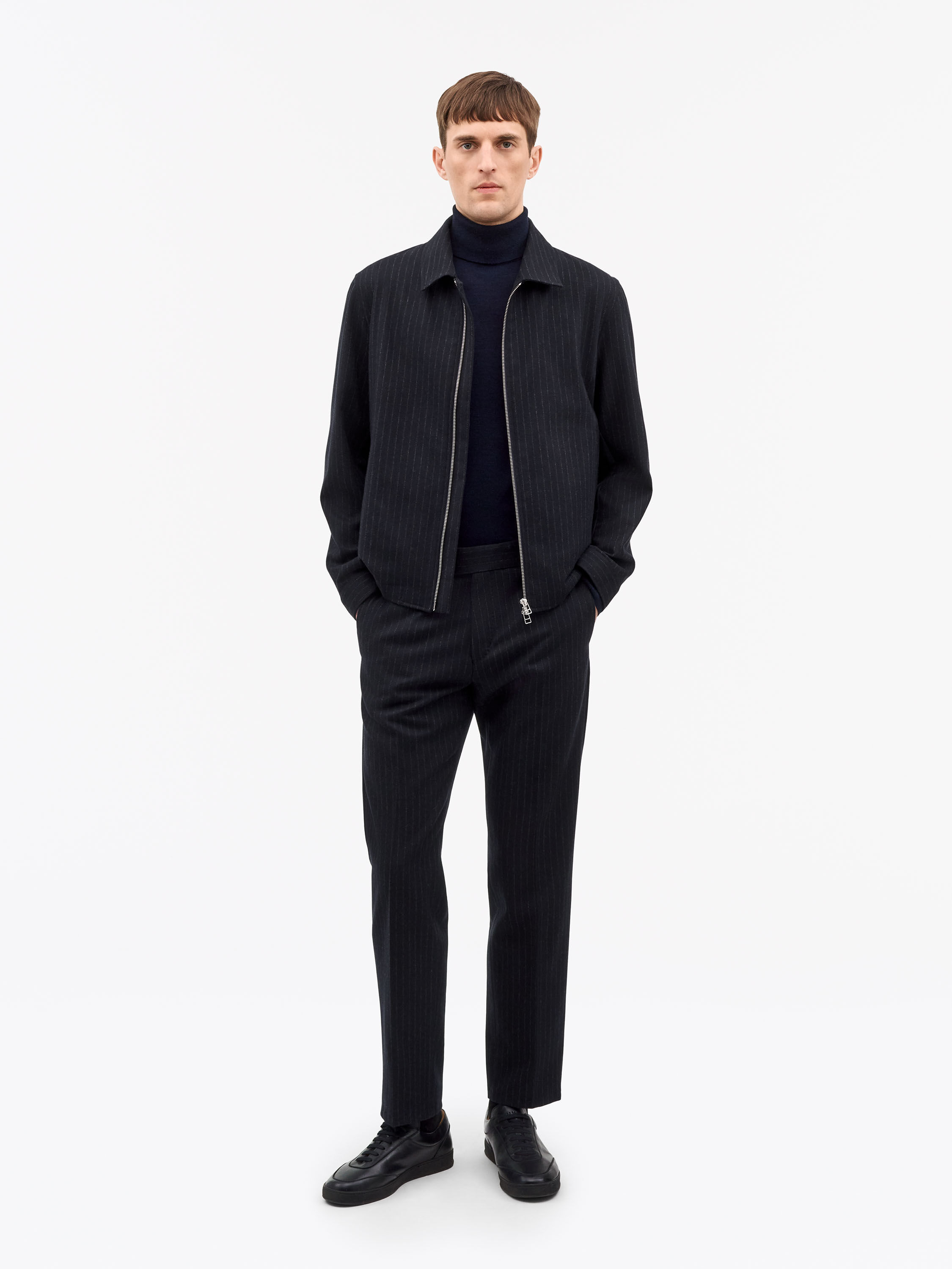 Tense A Pinstripe Trousers - 2