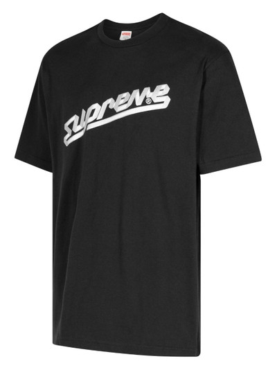 Supreme logo-print cotton T-shirt outlook