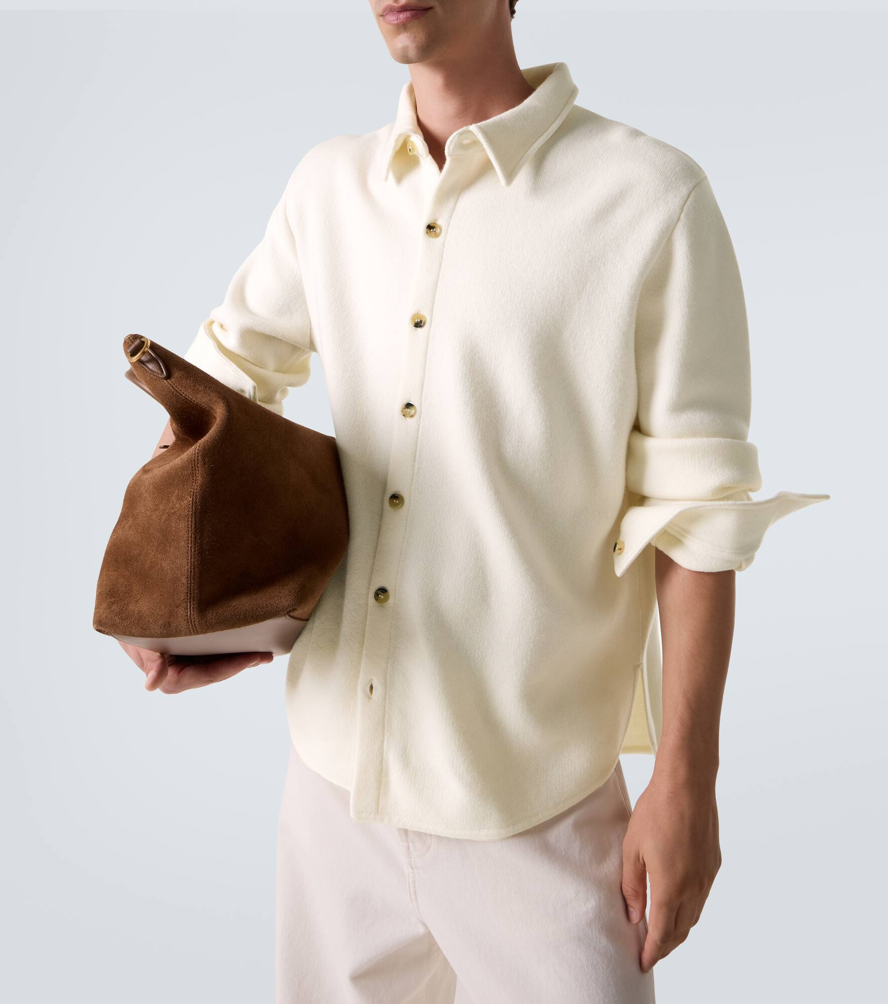 Mr Young cashmere shirt - 5