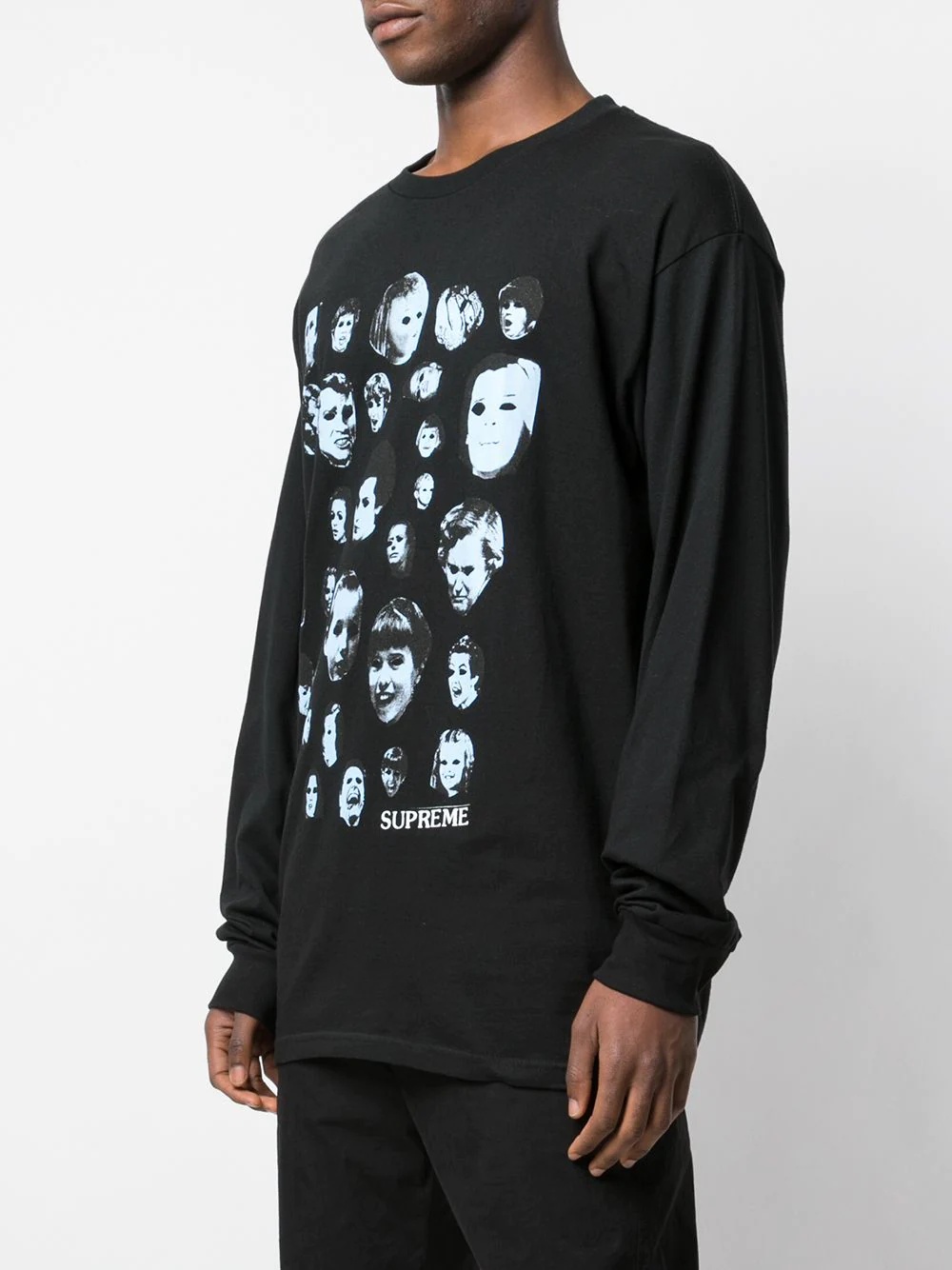 faces long sleeve T-shirt - 3