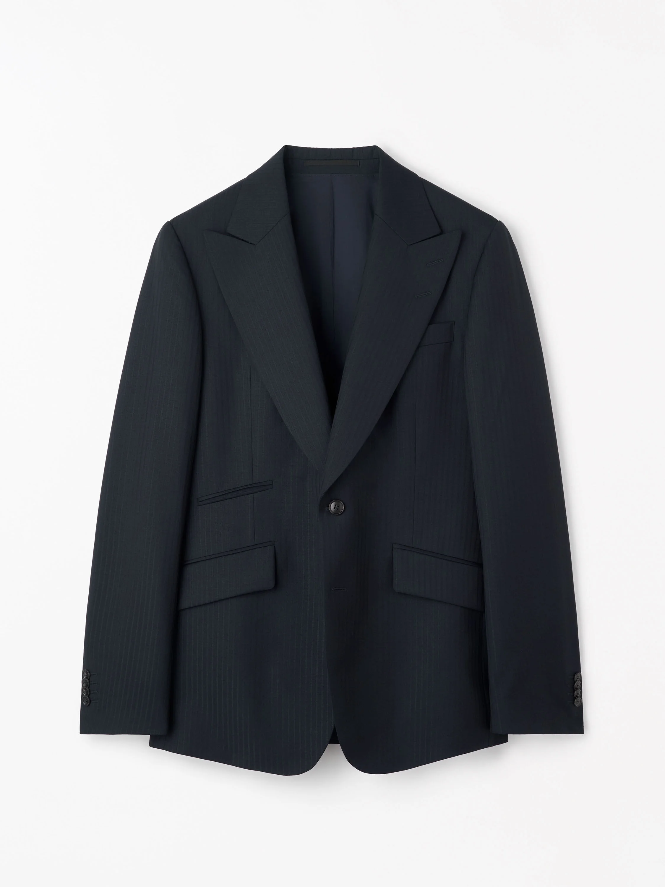 Joshwa Pinstripe Wool Jacket - 1