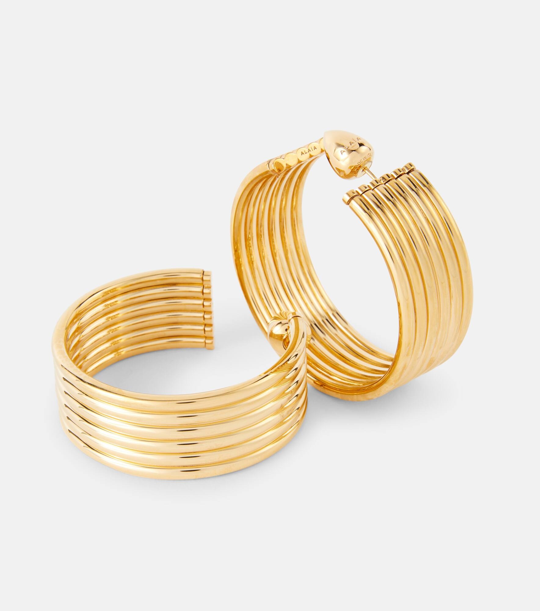 Loop hoop earrings - 3