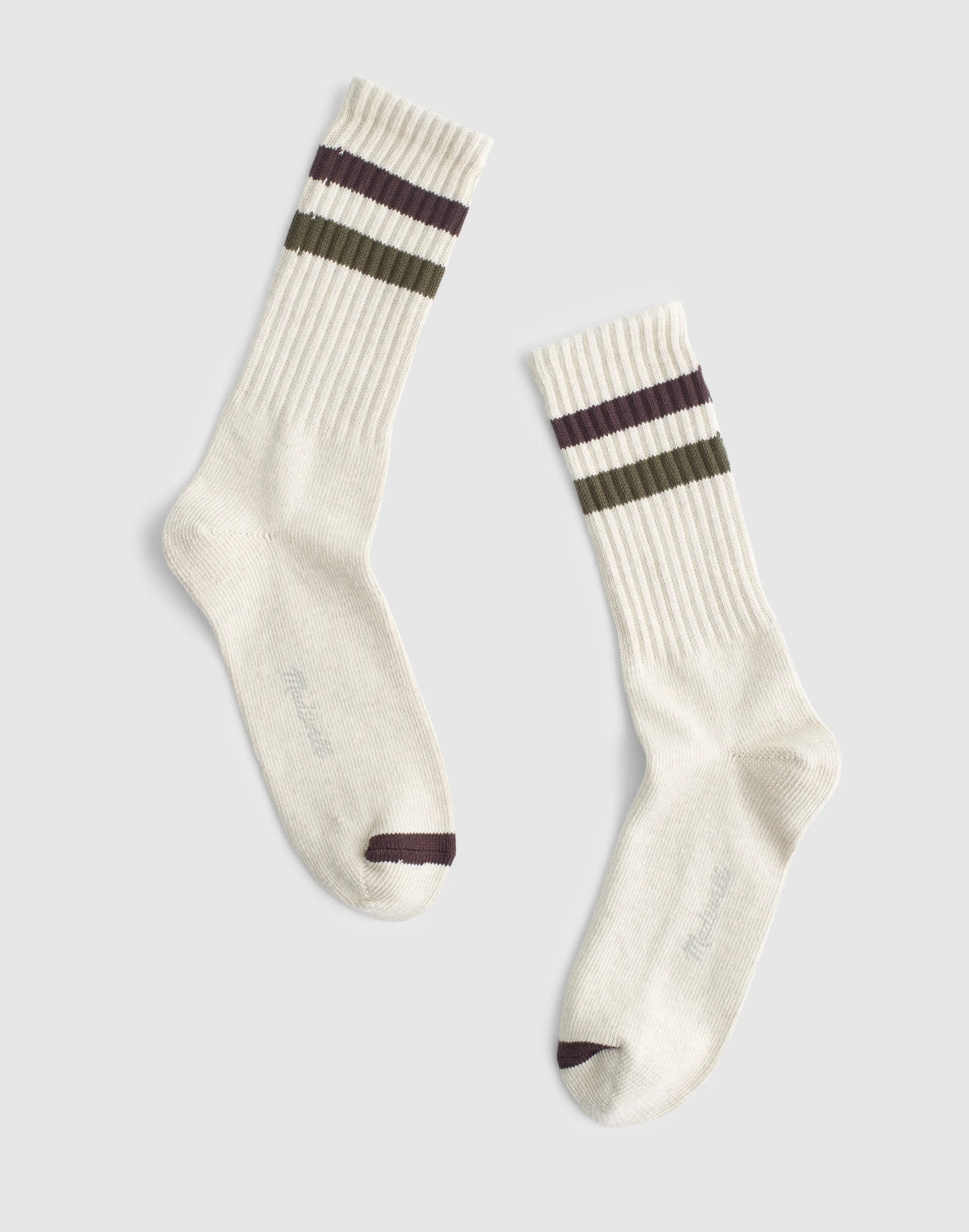 Striped Crew Sock - 1