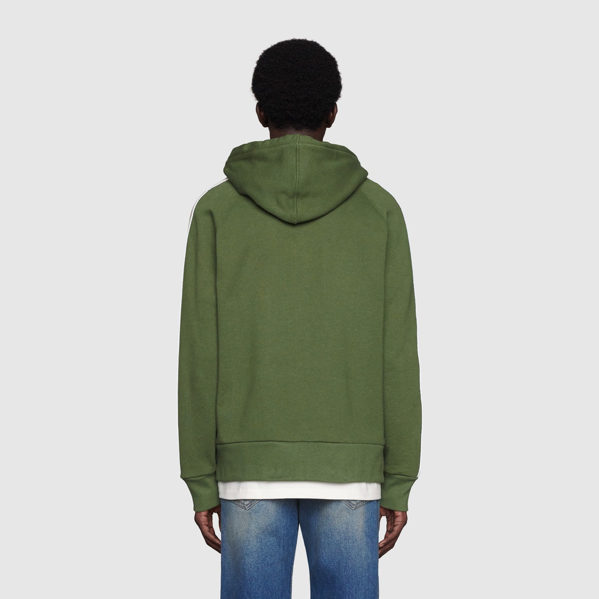 Cotton jersey hooded sweatshirt - 4