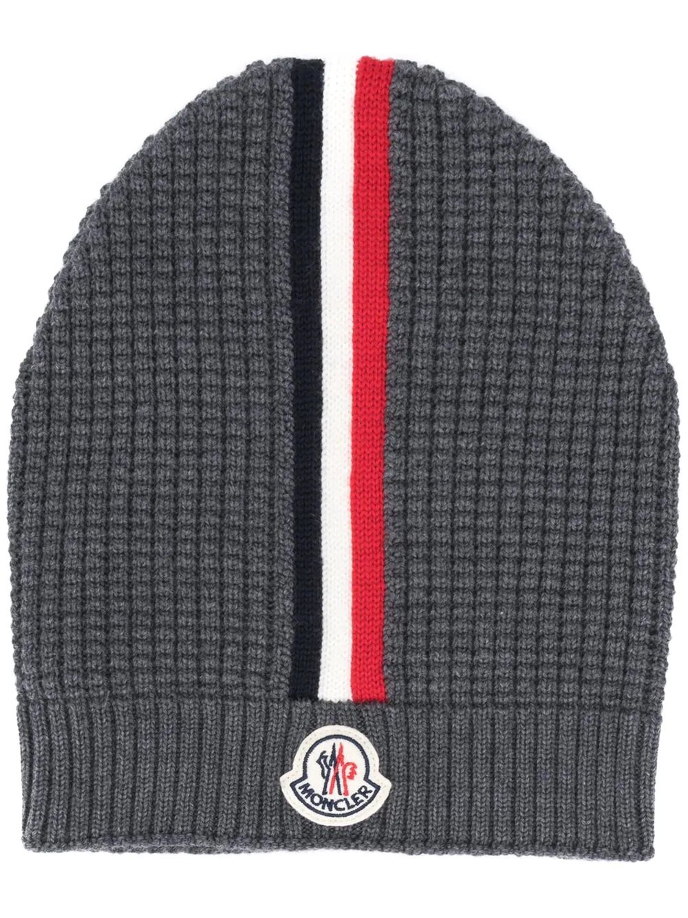 logo patch beanie - 1