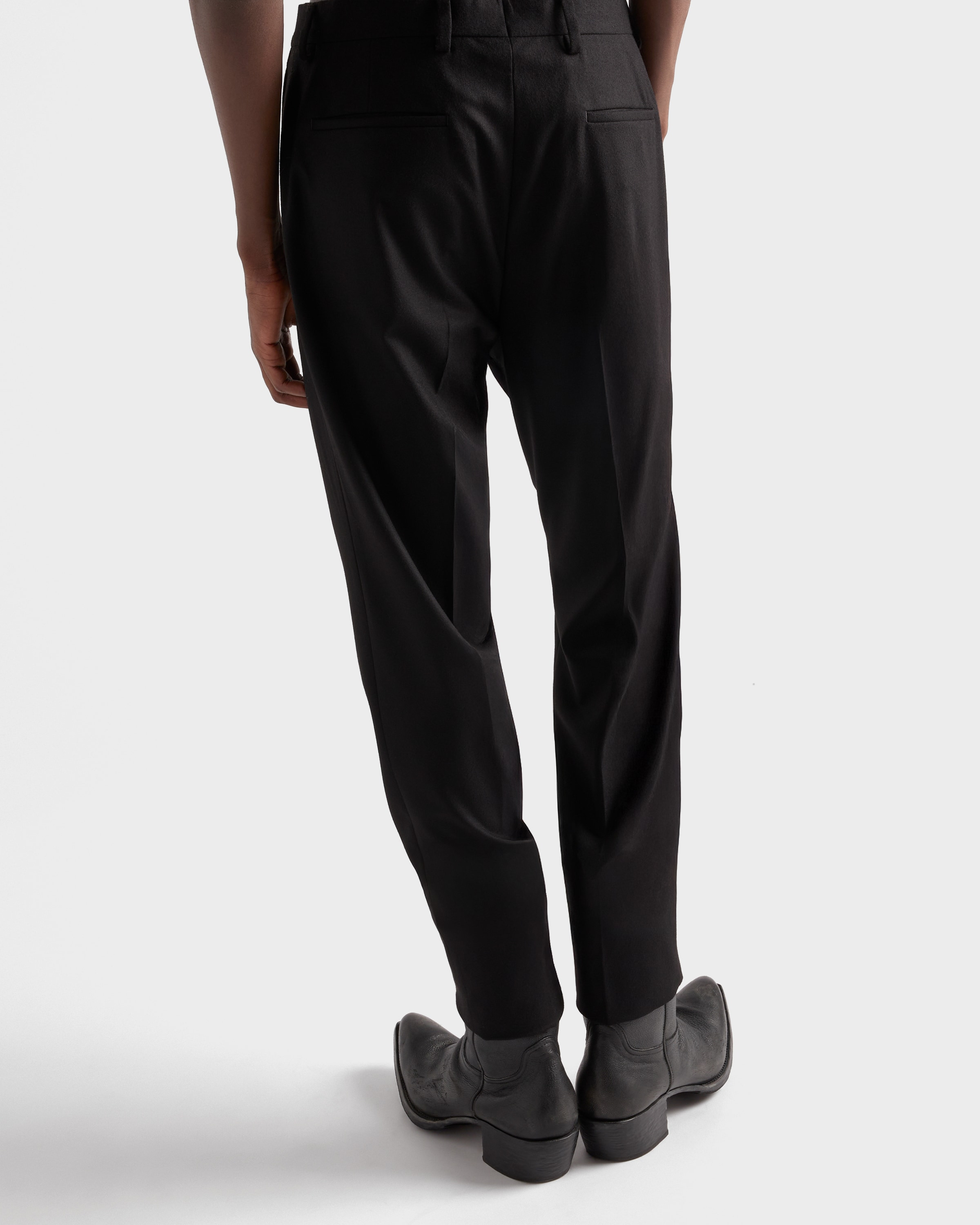 Stretch cashmere pants - 5
