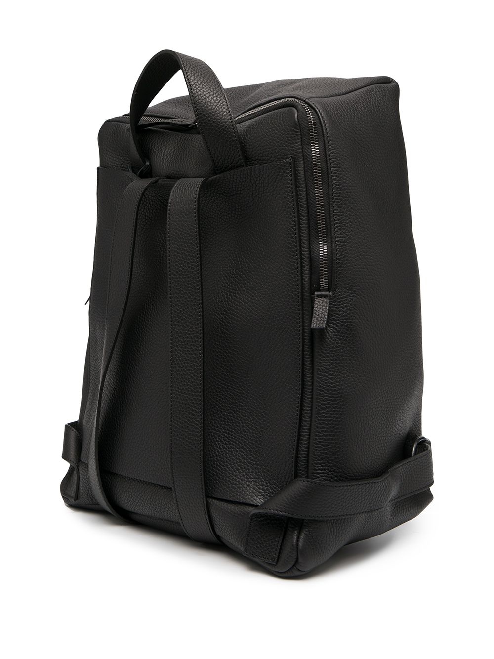 leather box backpack - 3