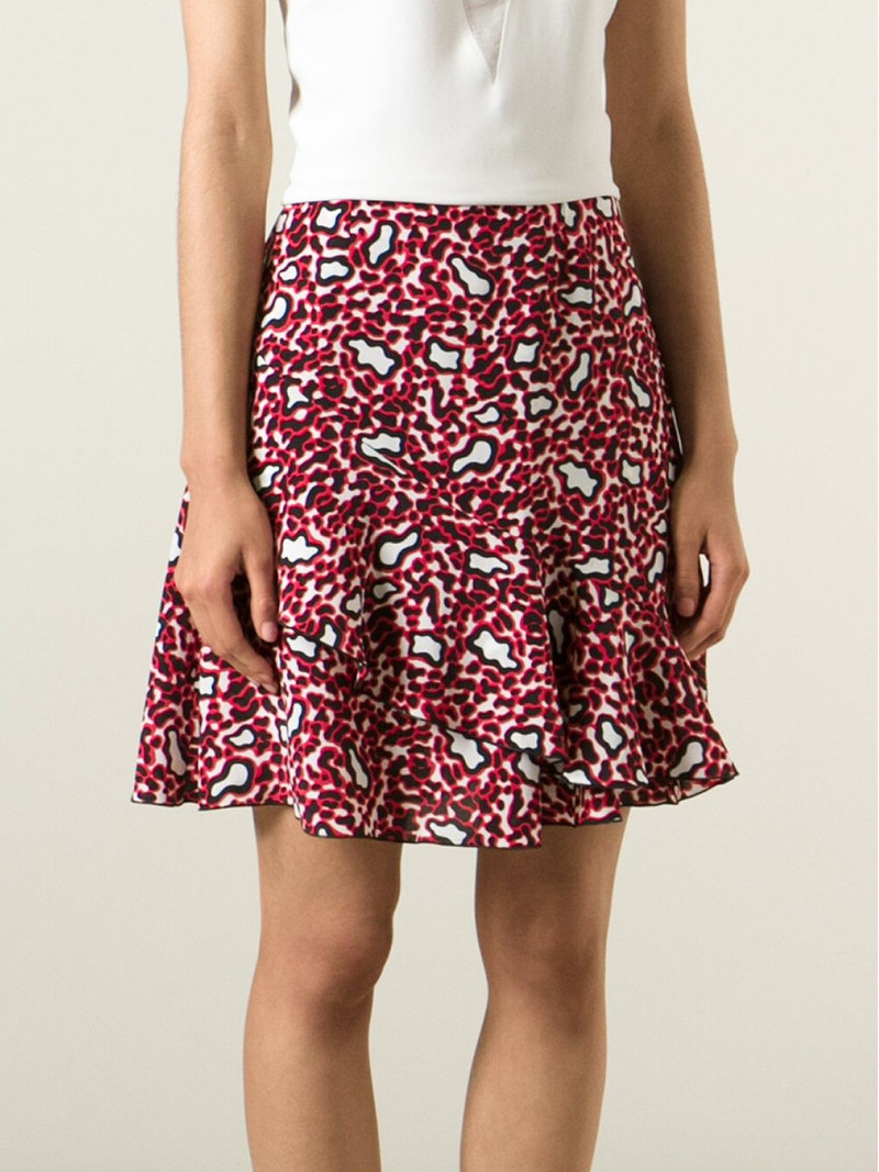 leopard-print mini skirt 3