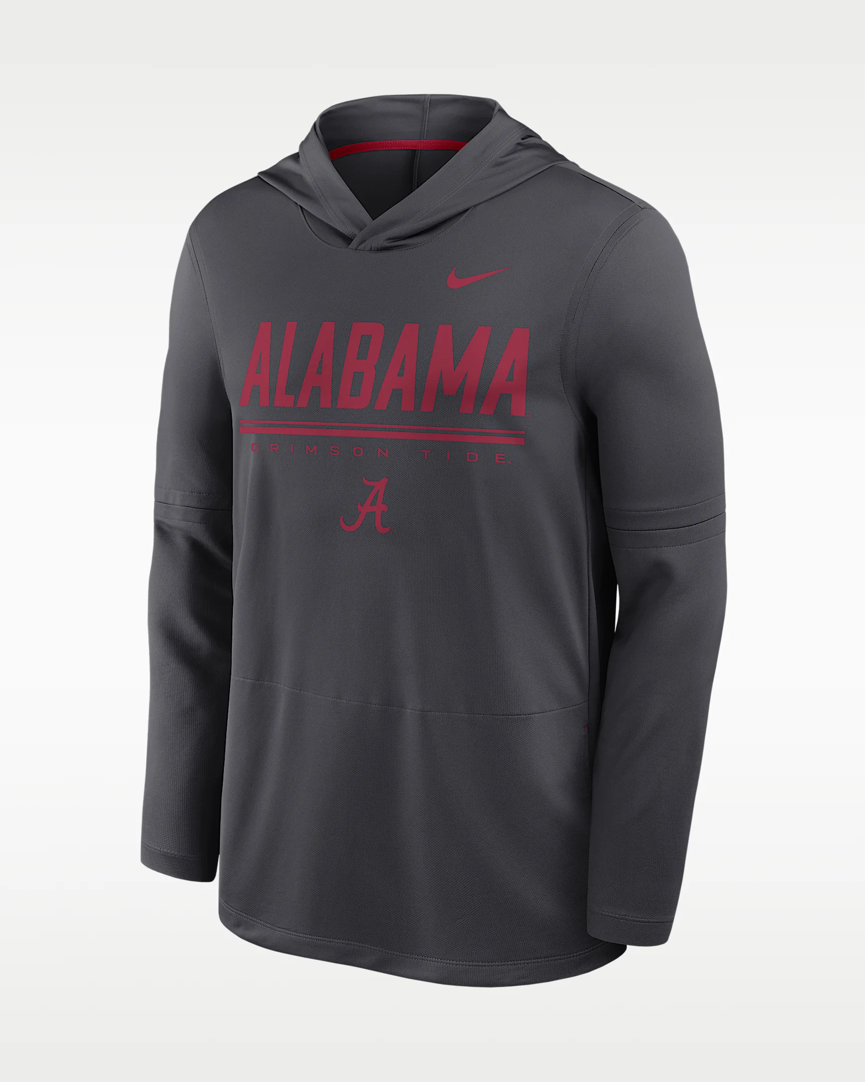 Alabama Sideline Men's Nike Dri-FIT College Long-Sleeve Hooded Top - 1
