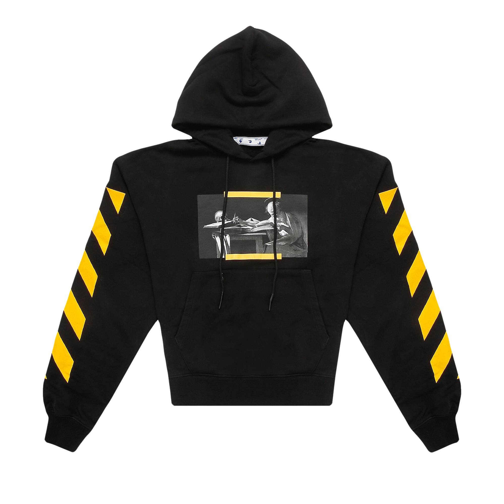 Off-White Caravaggio Painting Over Hoodie 'Black/Multicolor' - 1