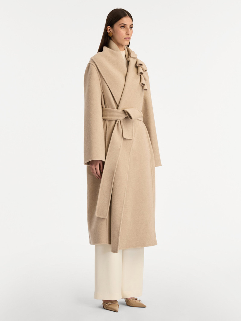 FOXGLOVE EMBROIDERED WOOL COAT 4