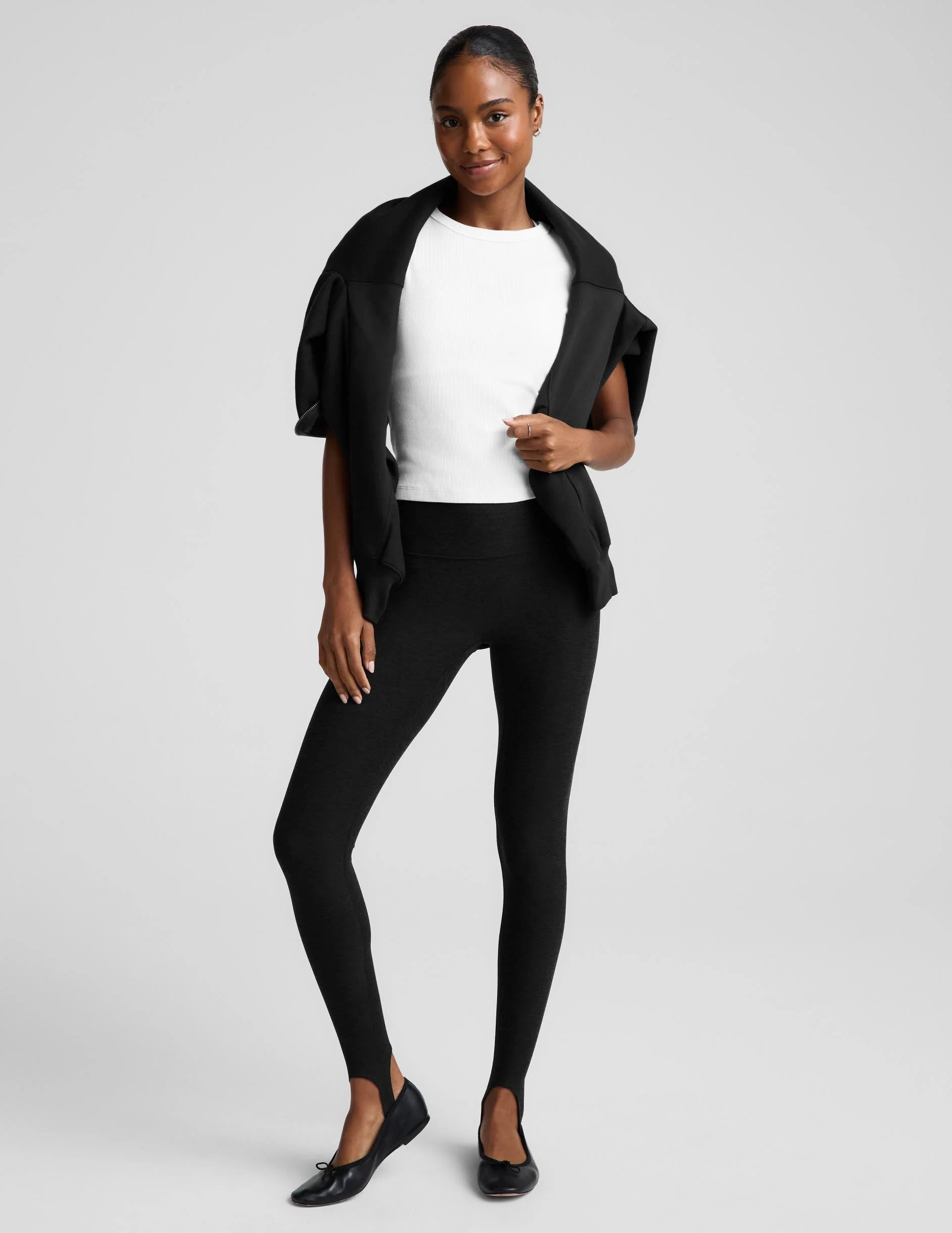 Spacedye™ Stirrup High Waisted Midi Legging - 1