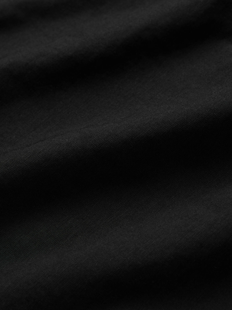 Rose Band Pima Cotton Boxer Briefs Black 6