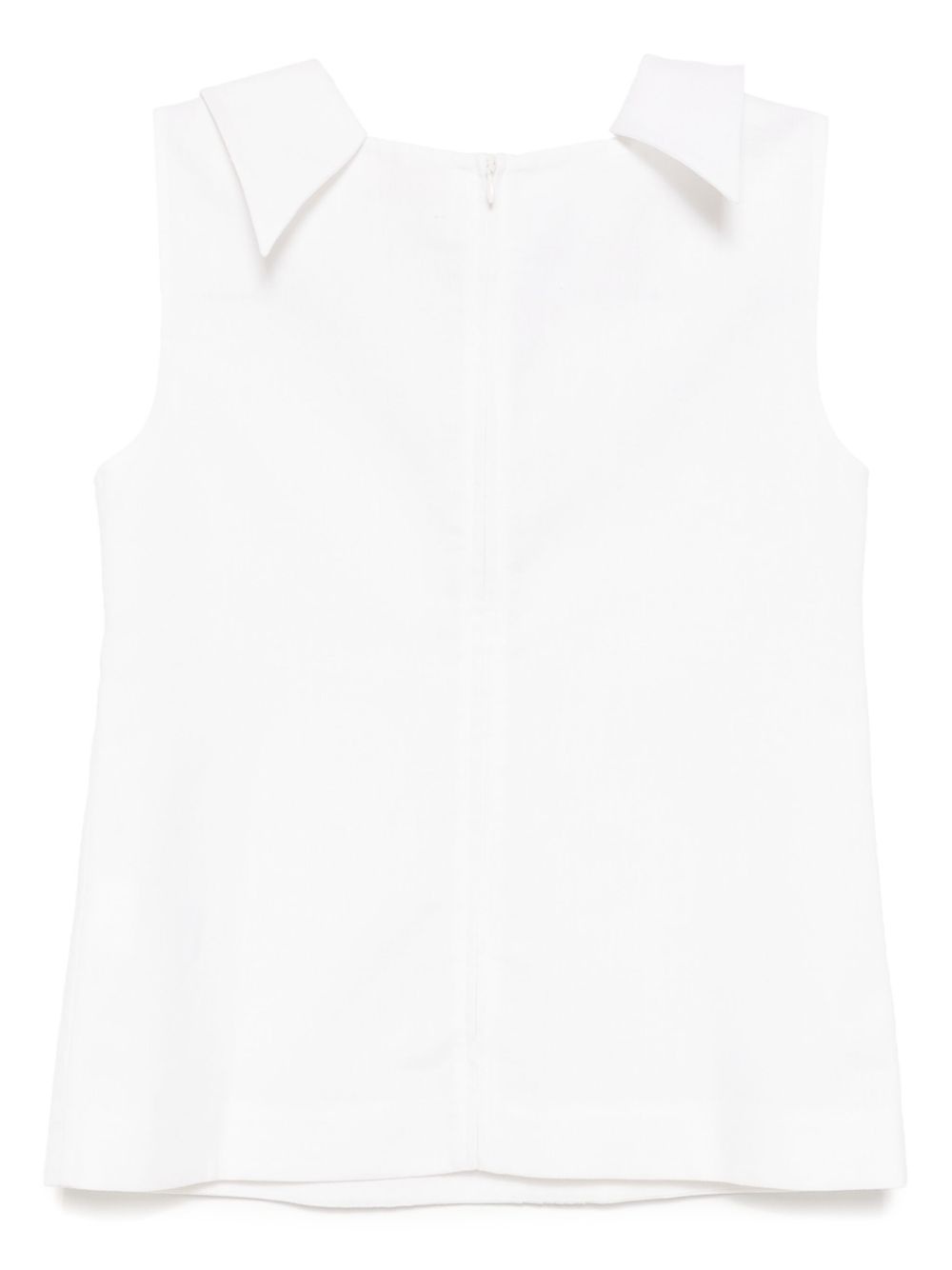 square-neck top - 2
