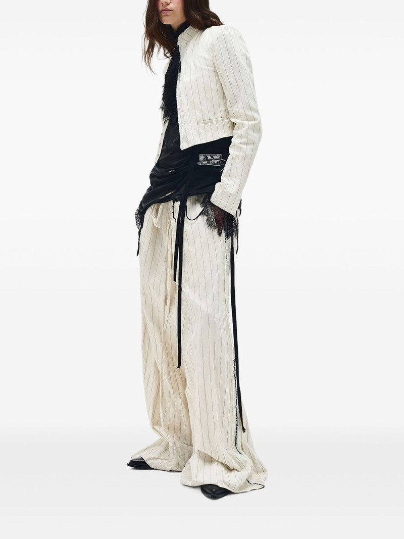 Ann Demeulemeester cotton jacket outlook