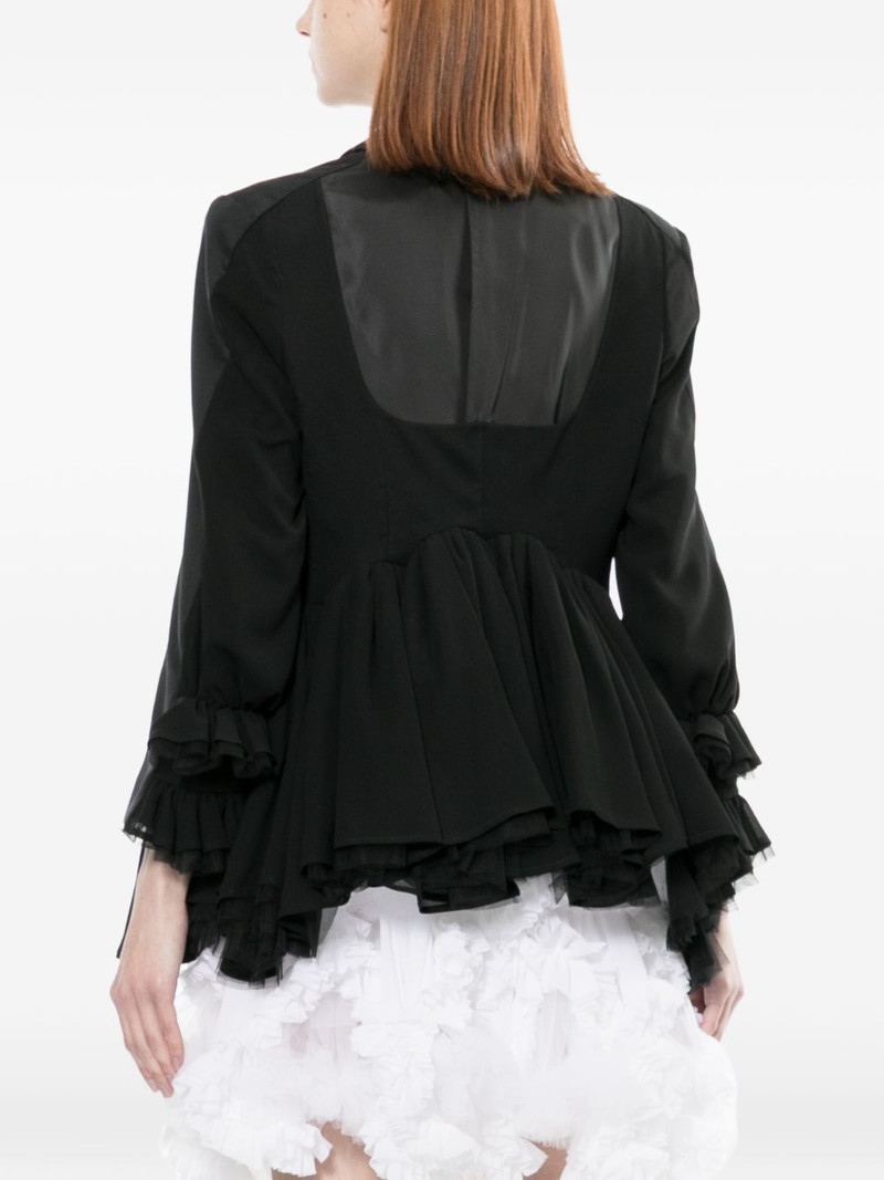 ruffled blazer 4