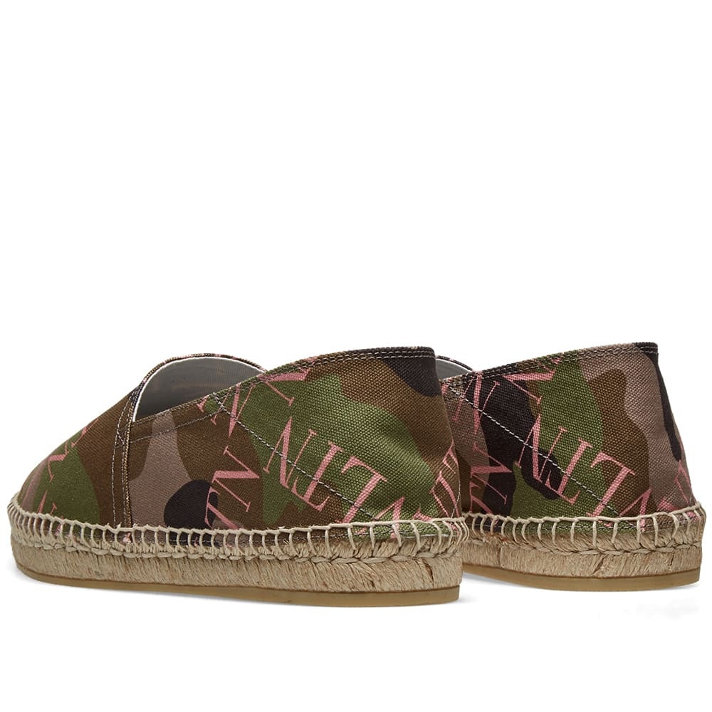 Valentino Grid Logo Espadrille - 3