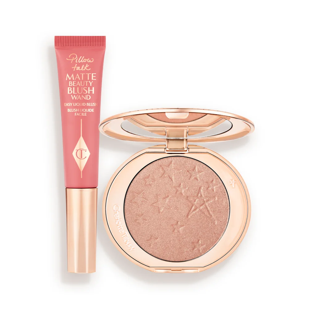PILLOW TALK BLUSH & GLOW GLIDE DUO CHEEK KIT - 1