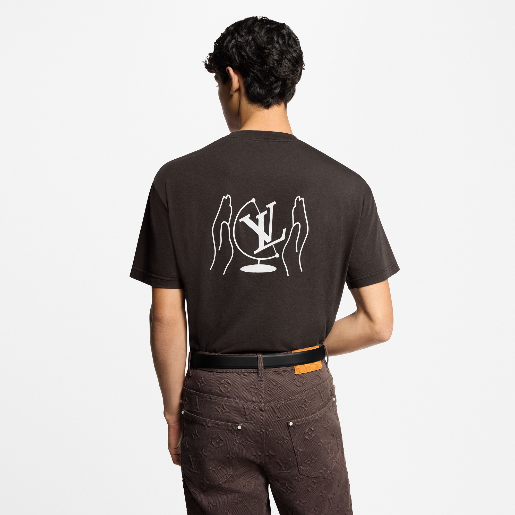 Washed Printed Cotton T-Shirt - 5