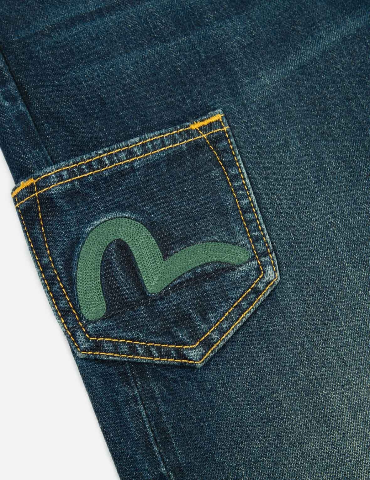 SHADED POCKETS CROPPED FIT JEANS #2027 - 7