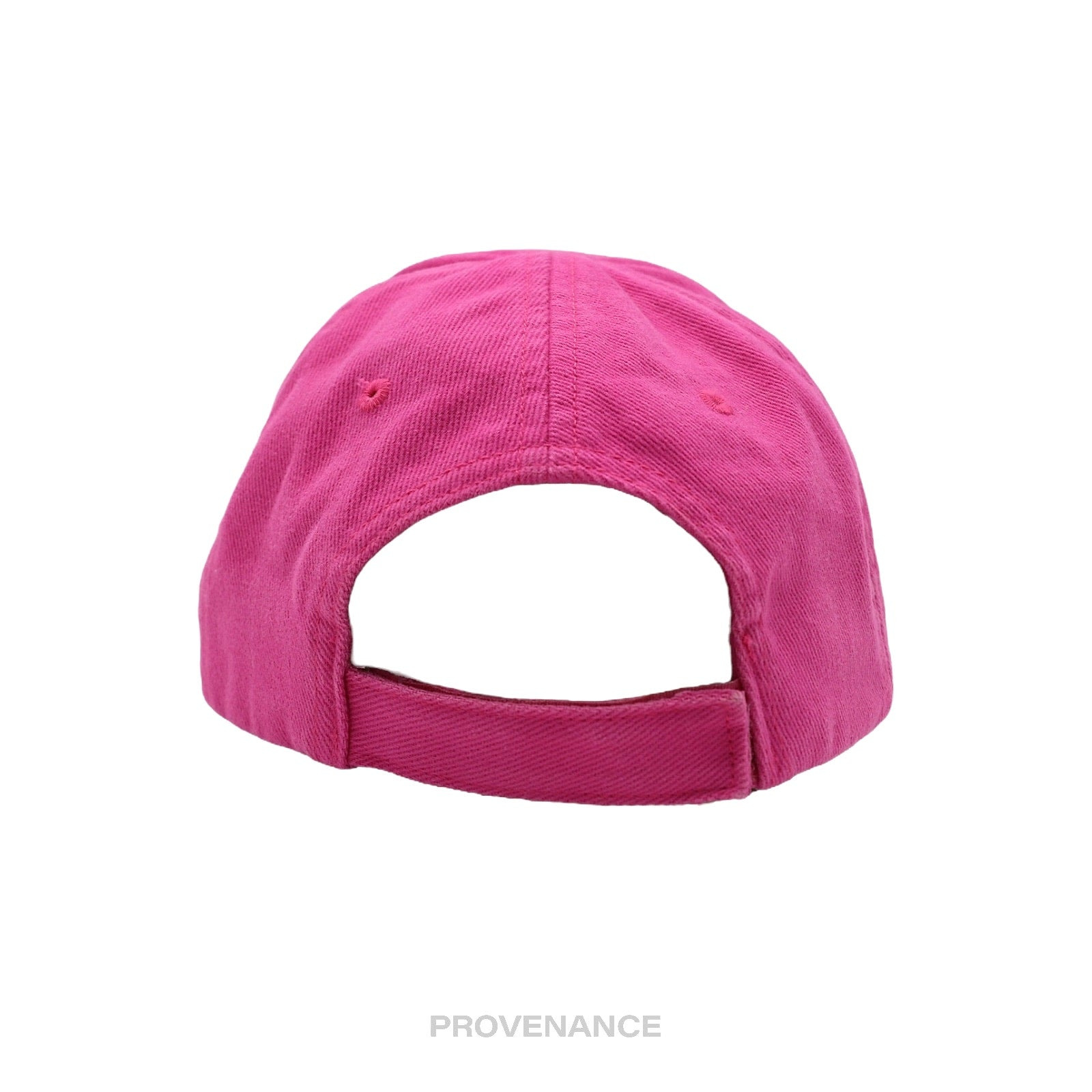 Balenciaga Embroidered Logo Cap - Washed Pink - 7