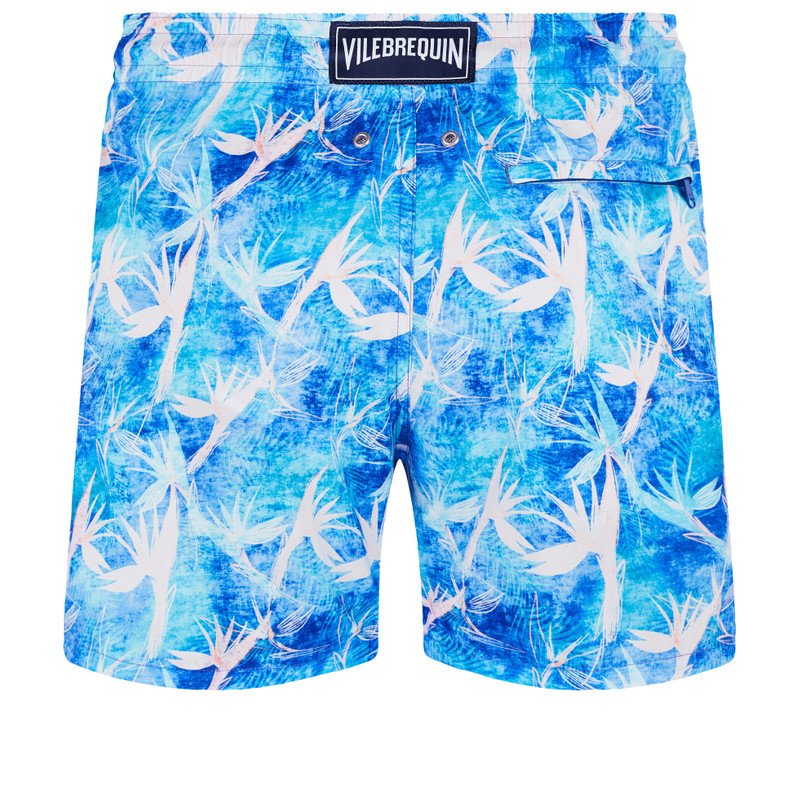 Vilebrequin Men Swim Trunks Ultra-light and packable Paradise Vintage outlook